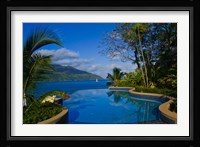 Pool at Northolme Resort, Seychelles, Africa Fine Art Print