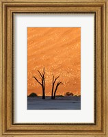 Namibia, Namib-Naukluft, Sossusvlei Desert, Dead Vlei Fine Art Print