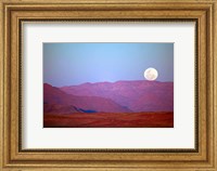 Namibia, Sossusvlei, NamibRand Nature Reserve, Full moon Fine Art Print