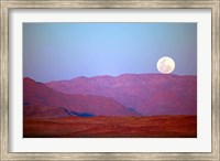 Namibia, Sossusvlei, NamibRand Nature Reserve, Full moon Fine Art Print