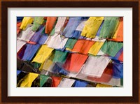 Prayer Flags at Dochu La, Bhutan Fine Art Print