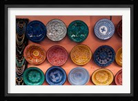 Pottery, Traditional craft, Marrakech, Morocco Fine Art Print