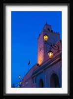 Mosque, Place Jemaa El Fna, Marrakesh, Morocco Fine Art Print