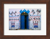 Nubian Village Restaurant Across the Nile from Luxor, Egypt Fine Art Print