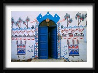 Nubian Village Restaurant Across the Nile from Luxor, Egypt Fine Art Print