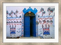 Nubian Village Restaurant Across the Nile from Luxor, Egypt Fine Art Print