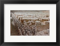 Museum of Qin Terra Cotta Warriors and Horses, Xian, Lintong County, Shaanxi Province, China Fine Art Print