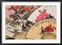 Paper fans, Fuli Village paper fan workshops, Yangshuo, China Fine Art Print