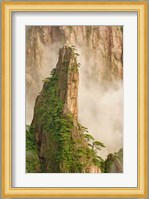 Peak in Grand Canyon in West Sea, Mt. Huang Shan, China Fine Art Print