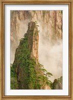 Peak in Grand Canyon in West Sea, Mt. Huang Shan, China Fine Art Print