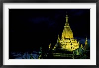 Night View of Ananda Pahto, Myanmar Fine Art Print