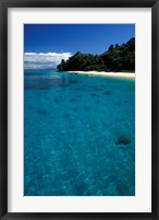 Nosy Tanikely Surrounded by Deep Blue Ocean, Madagascar Fine Art Print