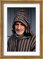 Portrait of Old Muslim Man, Tangier, Morocco, Africa Fine Art Print