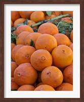 Oranges for sale in Fes market Morocco Fine Art Print
