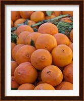 Oranges for sale in Fes market Morocco Fine Art Print