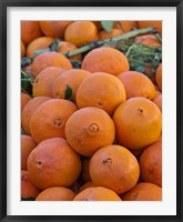 Oranges for sale in Fes market Morocco Fine Art Print