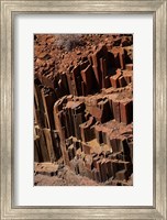 Organ Pipes rock formation, Damaraland, Namibia, Africa. Fine Art Print