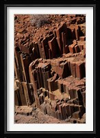Organ Pipes rock formation, Damaraland, Namibia, Africa. Fine Art Print