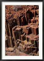Organ Pipes rock formation, Damaraland, Namibia, Africa. Fine Art Print