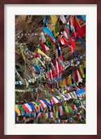 Prayer Flags, Thimphu, Bhutan Fine Art Print