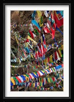 Prayer Flags, Thimphu, Bhutan Fine Art Print