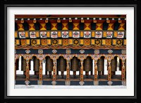 Prayer Wheels, Thimphu, Bhutan Fine Art Print