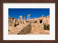 Roman Theater, Ancient Architecture, Dougga, Tunisia Fine Art Print
