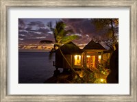 Resort, Northolme Hotel Spa, Mahe Island, Seychelles Fine Art Print