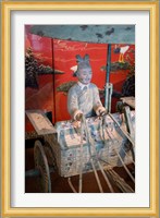 Replica chariot, Imperial burial site, Xian, China Fine Art Print