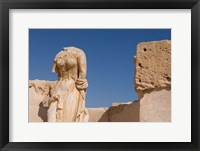 Headless Statue, Sabratha Roman Site, Tripolitania, Libya Fine Art Print