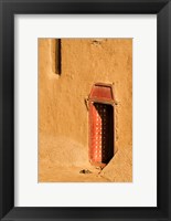 Shoes outside side door into the Mosque at Djenne, Mali, West Africa Fine Art Print