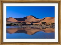Sossusvlei Dunes Oasis, Namib National Park, Namibia Fine Art Print