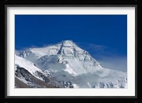 Snowy Summit of Mt. Everest, Tibet, China Fine Art Print