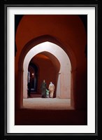 Royal granaries of Moulay Ismail, Meknes, Morocco, Africa Fine Art Print