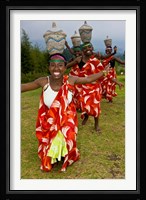 Hutu Tribe Women Dancers, Rwanda Fine Art Print