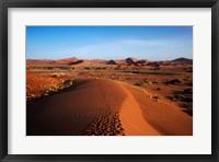 Sand dune, near Sossusvlei, Namib-Naukluft NP, Namibia, Africa. Fine Art Print