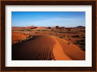 Sand dune, near Sossusvlei, Namib-Naukluft NP, Namibia, Africa. Fine Art Print