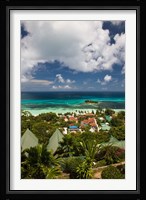 Seychelles, Anse Volbert, Tourist village Fine Art Print