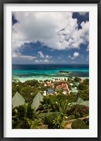 Seychelles, Anse Volbert, Tourist village Fine Art Print