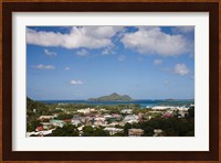 Seychelles, Mahe Island, Victoria, Beau Vallon Road Fine Art Print