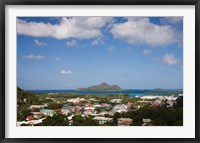 Seychelles, Mahe Island, Victoria, Beau Vallon Road Fine Art Print