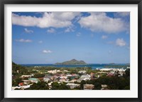 Seychelles, Mahe Island, Victoria, Beau Vallon Road Fine Art Print