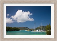 Seychelles, Praslin Island, Baie St. Anne bay Fine Art Print