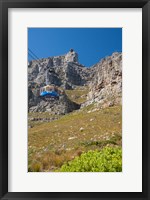 South Africa, Cape Town, Cableway tram Fine Art Print