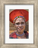South Africa, KwaZulu Natal, Shakaland, Zulu tribe Fine Art Print