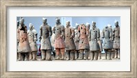 Terra Cotta Warriors and Pits, Xian, Shaanxi, China Fine Art Print