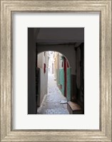Street in the Kasbah, Tangier, Morocco Fine Art Print