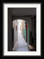 Street in the Kasbah, Tangier, Morocco Fine Art Print