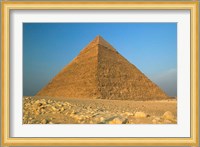 The Pyramids of Giza, the Nile, Cairo, Egypt Fine Art Print