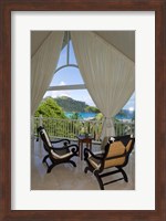 Spa at Banyan Tree Resort, Mahe Island, Seychelles Fine Art Print